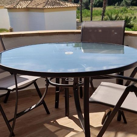 En Denia, Urbanizacion El Palmar Con Piscina, Toboganes Y Chiringuito Apartment Bagian luar foto