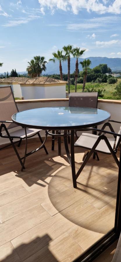 En Denia, Urbanizacion El Palmar Con Piscina, Toboganes Y Chiringuito Apartment Bagian luar foto